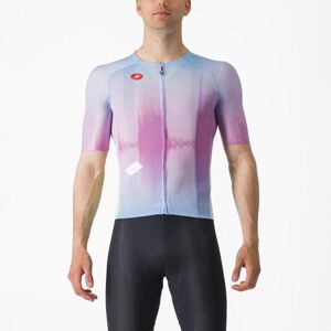 CASTELLI Cyklistický dres s krátkým rukávem - R-A/D - fialová 3XL