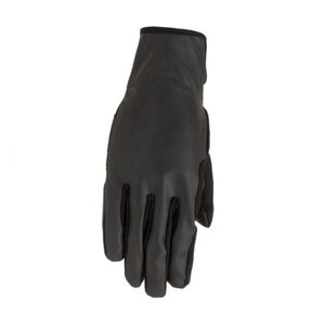 Agu Cyklistické rukavice dlouhoprsté - WINDPROOF HIVIS - černá XL