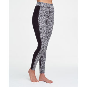 Kari Traa Rose High Waisted Baselayer Pants - 100% Merino Wool M černá
