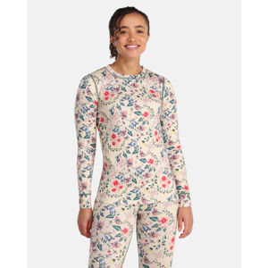 Kari Traa Fryd Long Sleeve Baselayer L béžová