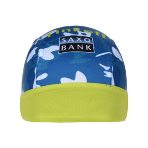 BONAVELO Cyklistická bandana - TINKOFF SAXO 2015 - žlutá/modrá UNI