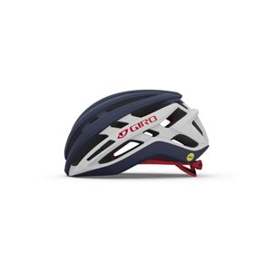 GIRO Cyklistická přilba - AGILIS MIPS - modrá/bílá/stříbrná (59–63 cm)