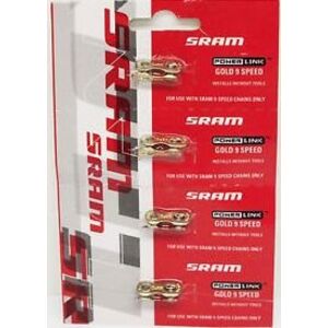 SRAM spojka - POWERLOCK 9 - stříbrná