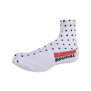 BONAVELO Cyklistické návleky na tretry - LOTTO SOUDAL 2019 - bílá 37-40