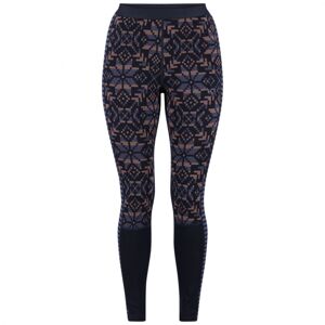 Kari Traa Else Baselayer Pants - 100% Merino Wool L tmavě modrá