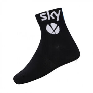 BONAVELO Cyklistické ponožky klasické - SKY - černá S-M