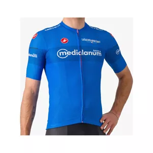 CASTELLI Cyklistický dres s krátkým rukávem - GIRO107 CLASSIFICATION - modrá 3XL