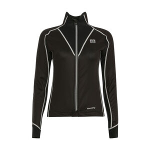 BIEMME Cyklistická zateplená bunda - NANODRY LADY - černá 2XS