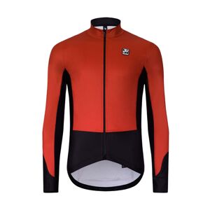 HOLOKOLO Cyklistická zateplená bunda - CLASSIC - černá/červená XS