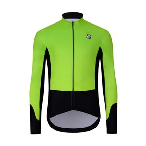 HOLOKOLO Cyklistická zateplená bunda - CLASSIC - žlutá/černá XS