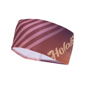 HOLOKOLO Cyklistická čelenka - SUMMER HEADBAND LADY - fialová/hnědá
