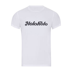 NU. BY HOLOKOLO Cyklistické triko s krátkým rukávem - CREW - bílá M