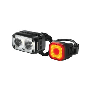 KNOG set světel - BLINDER ROAD 400 & MINI REAR - černá
