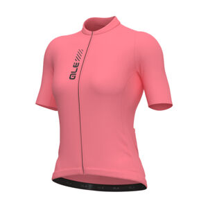 ALÉ Cyklistický dres s krátkým rukávem - PRAGMA COLOR BLOCK - růžová S