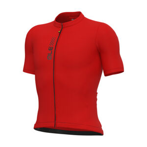 ALÉ Cyklistický dres s krátkým rukávem - PRAGMA COLOR BLOCK - červená XL