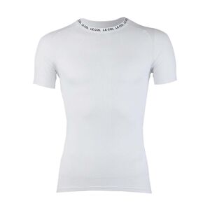 LE COL Cyklistické triko s krátkým rukávem - PRO AIR - bílá L