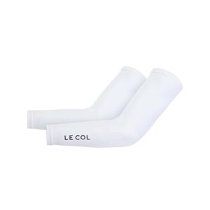 LE COL Cyklistické návleky na ruce - ARM SCREENS - bílá XL
