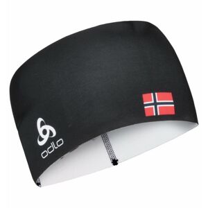 Odlo Univerzální sportovní čelenka  Headband COMPETITION FAN WARM Černá 1size