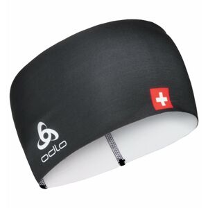 Univerzální sportovní čelenka Odlo Headband COMPETITION FAN WARM Černá 1size