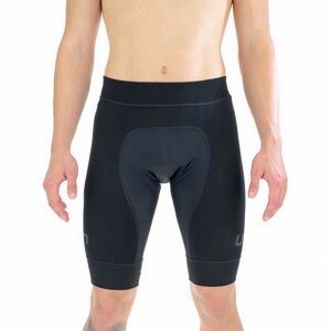 UYN Cyklistické kalhoty krátké bez laclu - BIKING RIDEMILES OW - černá 2XL