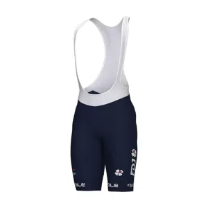 ALÉ Cyklistické kalhoty krátké bez laclu - GROUPAMA FDJ 2024 - modrá/bílá L