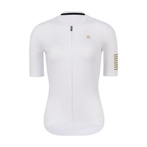 RIVANELLE BY HOLOKOLO Cyklistický dres s krátkým rukávem - VICTORIOUS GOLD LADY - bílá XS