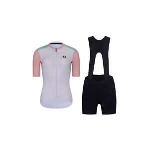 RIVANELLE BY HOLOKOLO Cyklistický krátký dres a krátké kalhoty - TECHNICAL  - zelená/černá