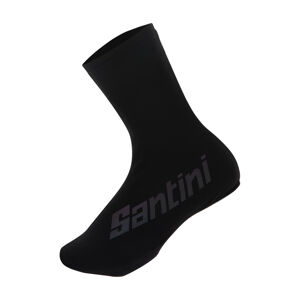 SANTINI Cyklistické návleky na tretry - ACE - černá XS