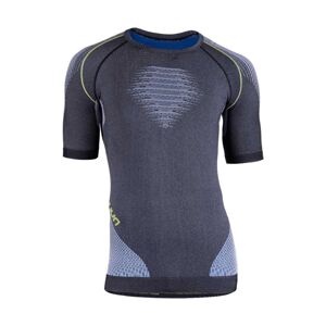 UYN Cyklistické triko s krátkým rukávem - EVOLUTYON - šedá/modrá 2XL