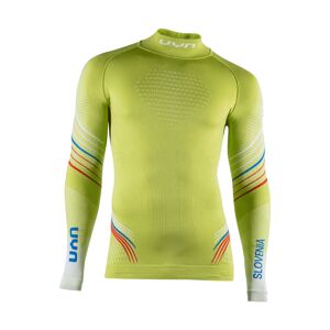 UYN Cyklistické triko s dlouhým rukávem - NATYON 2.0 SLOVENIA - modrá/bílá/červená/zelená 2XL