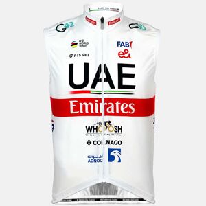 PISSEI Cyklistická vesta - UAE TEAM EMIRATES 2024 - bílá
