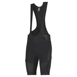 Pánské cyklistické kraťasy s kšandami Scott Gravel Underwear +++ Černá M