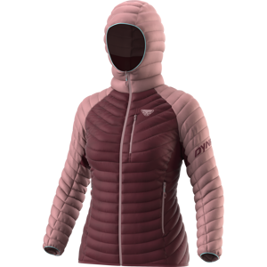 Dynafit Radical Down RDS Hooded Jacket Women 40/34 červená/růžová