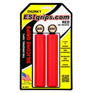 Gripy ESI Chunky červená