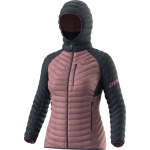 Dynafit Radical Down RDS Hooded Jacket Women 40/34 černá/růžová